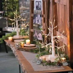 Tabletop White Light-Up Tree -Party Decorations Sales Shop tabletop white light up tree13759745 a03