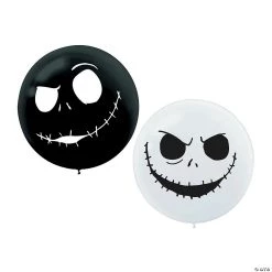 The Nightmare Before Christmas 24" Latex Balloons - 2 Pc.