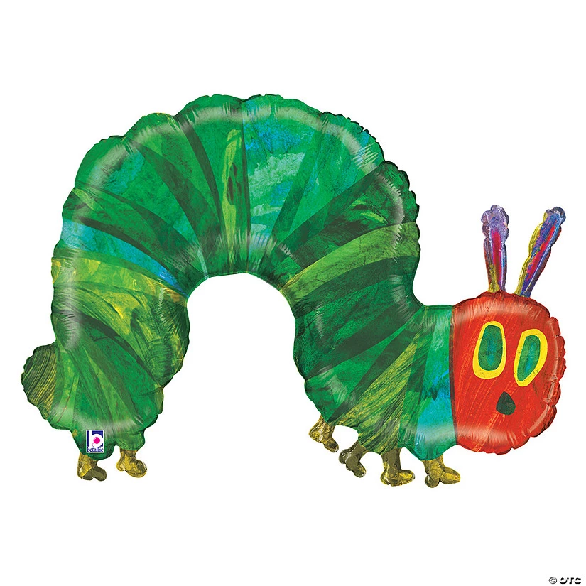 The Very Hungry Caterpillar™ 43" Mylar Balloon 3 The Very Hungry Caterpillar™ 43" Mylar Balloon