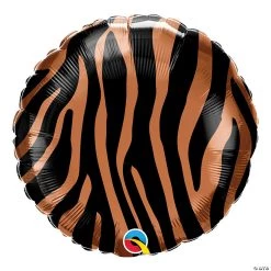 Tiger Stripes 18" Mylar Balloon