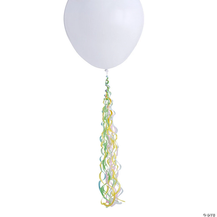 Tissue Swirl Balloon Tails - 6 Pc. 3 Tissue Swirl Balloon Tails - 6 Pc.