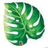 Tropical Philodendron Leaf-Shaped 21" Mylar Balloon -Party Decorations Sales Shop tropical philodendron leaf shaped 21 mylar balloon13993387