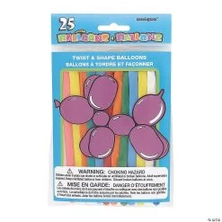 Twist & Shape Animal 11" Latex Balloons - 25 Pc. -Party Decorations Sales Shop twist and shape animal 11 latex balloons 25 pc 14090474 a02