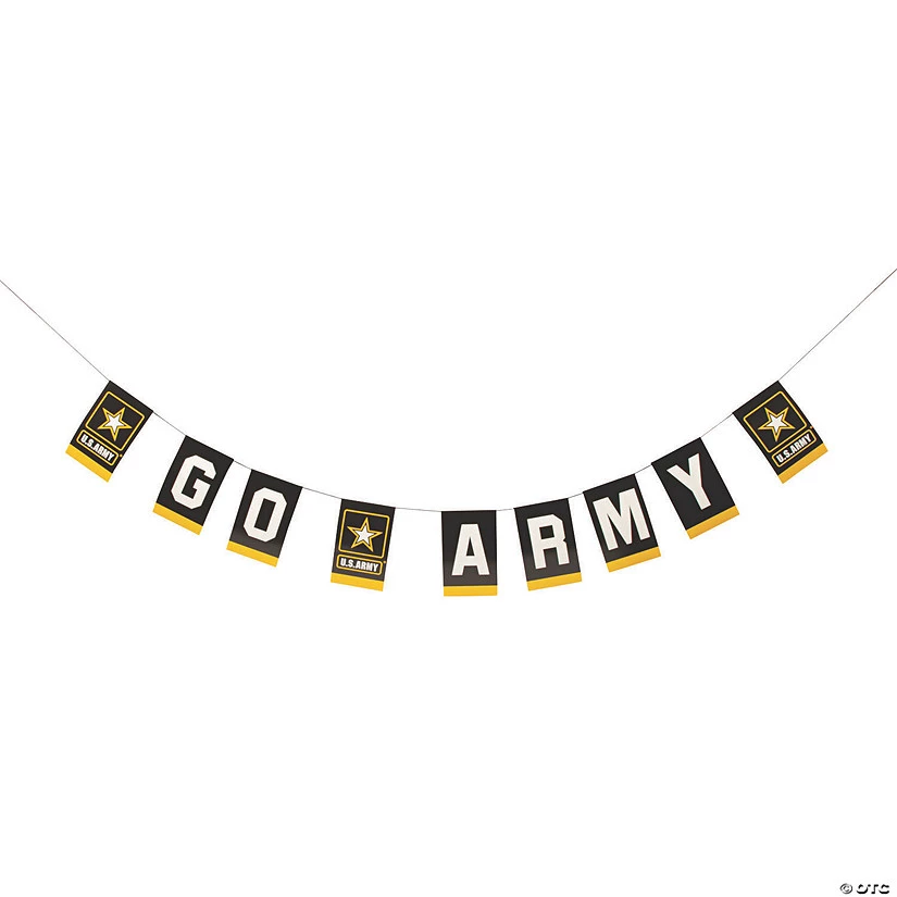 U.S. Army® Go Army Pennant Banner 3 U.S. Army® Go Army Pennant Banner
