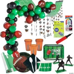 Ultimate Football Party Decorating Kit for 48 Guests