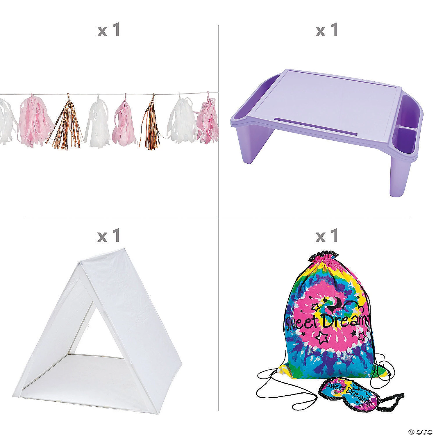 Ultimate Sleepover Tent Kit For 1 Guest 4 Ultimate Sleepover Tent Kit For 1 Guest - Image 2