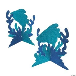 Under the Sea Glitter Centerpiece