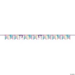 Unicorn Birthday Pennant Banner