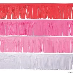 Valentine Fringe Garlands - 4 Pc.