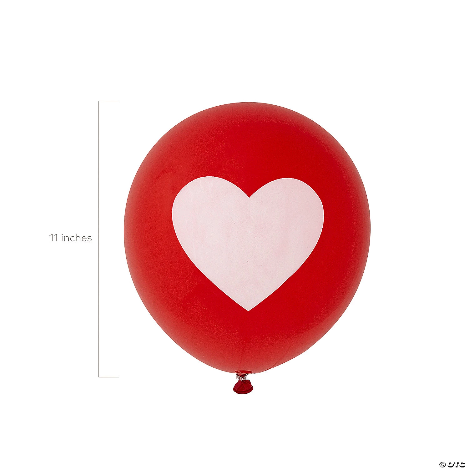 Valentine Heart Print 11" Latex Balloons - 24 Pc. 3 Valentine Heart Print 11" Latex Balloons - 24 Pc.