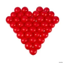 Valentineās Day Heart-Shaped Balloon Frame Kit - 41 Pc.