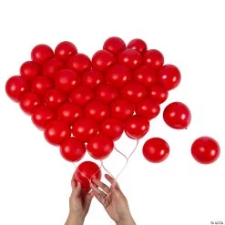 Valentine’s Day Heart-Shaped Balloon Frame Kit - 41 Pc. -Party Decorations Sales Shop valentine s day heart shaped balloon frame kit 41 pc 14095579 a03