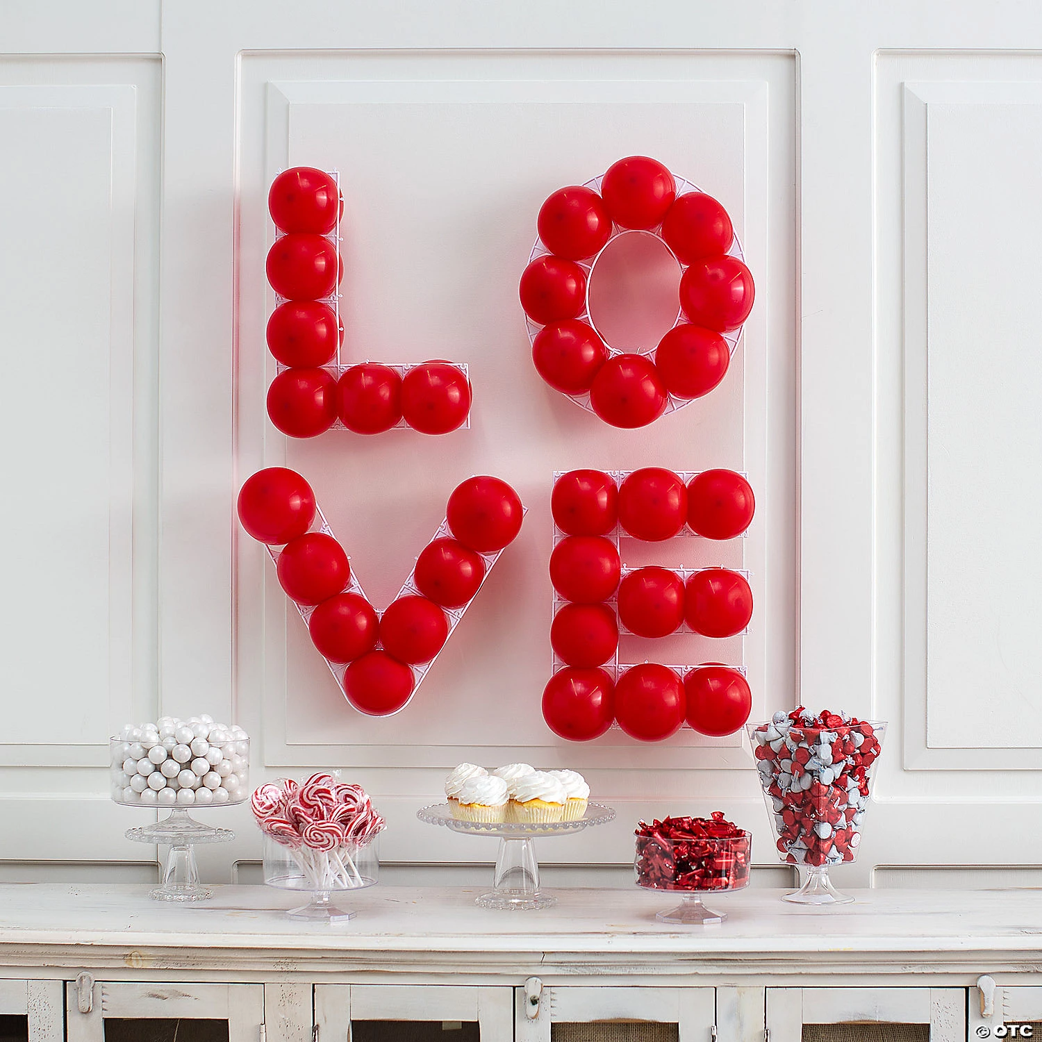 Valentine’s Day Love Balloon Wall Frame Kit - 41 Pc. 3 Valentine’s Day Love Balloon Wall Frame Kit - 41 Pc.