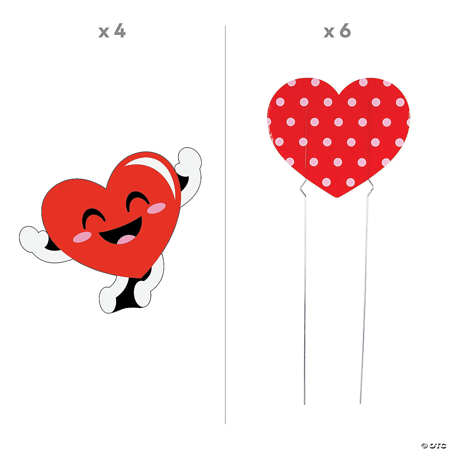 Valentine's Day Outdoor Yard Decorations Kit 4 Valentine's Day Outdoor Yard Decorations Kit - Image 2