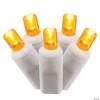 Vickerman 100 Lights LED Orange with White Wire Wide Angle Christmas Light Set - 4"x34' Long -Party Decorations Sales Shop vickerman 100 lights led orange with white wire wide angle christmas light set 4x34 long13989682