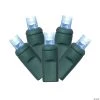 Vickerman 100 Lights LED Teal with Green Wire Wide Angle Set - 6"x50' Long Christmas Light Set -Party Decorations Sales Shop vickerman 100 lights led teal with green wire wide angle set 6x50 long christmas light set13989709