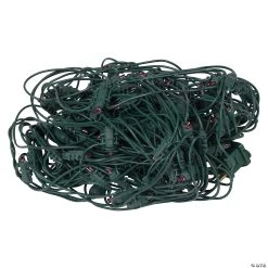 Vickerman 120 Christmas Lights 4'x6' LED Purple with Green Wire Wide Angle Twinkle Net