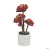 Vickerman 13" Succulent in Cement Pot - Qty 3 -Party Decorations Sales Shop vickerman 13 succulent in cement pot qty 313938374