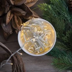 Vickerman 144 Warm White LED 2 Function Spider Light Set - 24' Christmas Light Set, Clear Wire -Party Decorations Sales Shop vickerman 144 warm white led 2 function spider light set 24 christmas light set clear wire13989751 a03