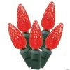 Vickerman 200 Christmas Lights LED Red with Green Wire Set - 6" Spacing, 100' Long 1 Vickerman 200 Christmas Lights LED Red with Green Wire Set - 6" Spacing, 100' Long -Party Decorations Sales Shop vickerman 200 christmas lights led red with green wire set 6 spacing 100 long13989763