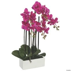 Vickerman 21" Artificial Purple Orchid