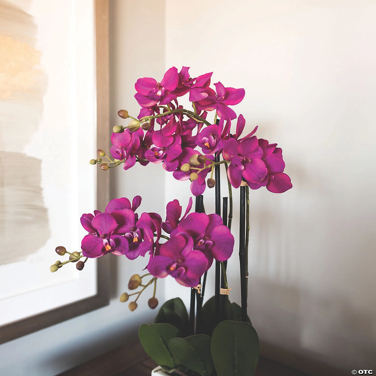 Vickerman 21" Artificial Purple Orchid 5 Vickerman 21" Artificial Purple Orchid - Image 3