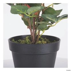 Vickerman 21" Artificial Red Rose Plant in Pot 7 Vickerman 21" Artificial Red Rose Plant in Pot -Party Decorations Sales Shop vickerman 21 artificial red rose plant in pot13938900 a02