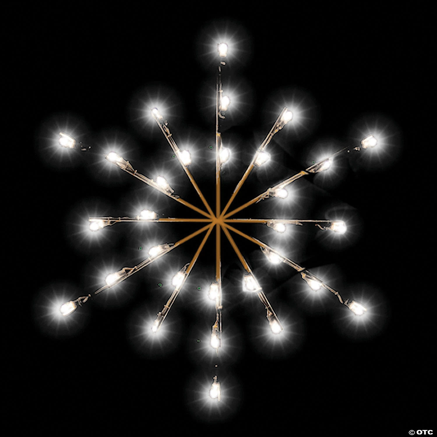 Vickerman 3' Snowburst Commercial Pole Decoration Lighted Decor with LED Lights 3 Vickerman 3' Snowburst Commercial Pole Decoration Lighted Decor with LED Lights