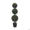 Vickerman 4' Artificial Triple Ball Green Boxwood Topiary - UV Resistant 2 Vickerman 4' Artificial Triple Ball Green Boxwood Topiary - UV Resistant -Party Decorations Sales Shop vickerman 4 artificial triple ball green boxwood topiary uv resistant13938922