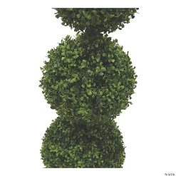 Vickerman 4' Artificial Triple Ball Green Boxwood Topiary - UV Resistant -Party Decorations Sales Shop vickerman 4 artificial triple ball green boxwood topiary uv resistant13938922 a02