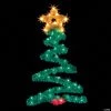 Vickerman 4' Metallic Zig Zag Tree Commercial Pole Decoration With LED Lights Lighted Decor -Party Decorations Sales Shop vickerman 4 metallic zig zag tree commercial pole decoration with led lights lighted decor14120298