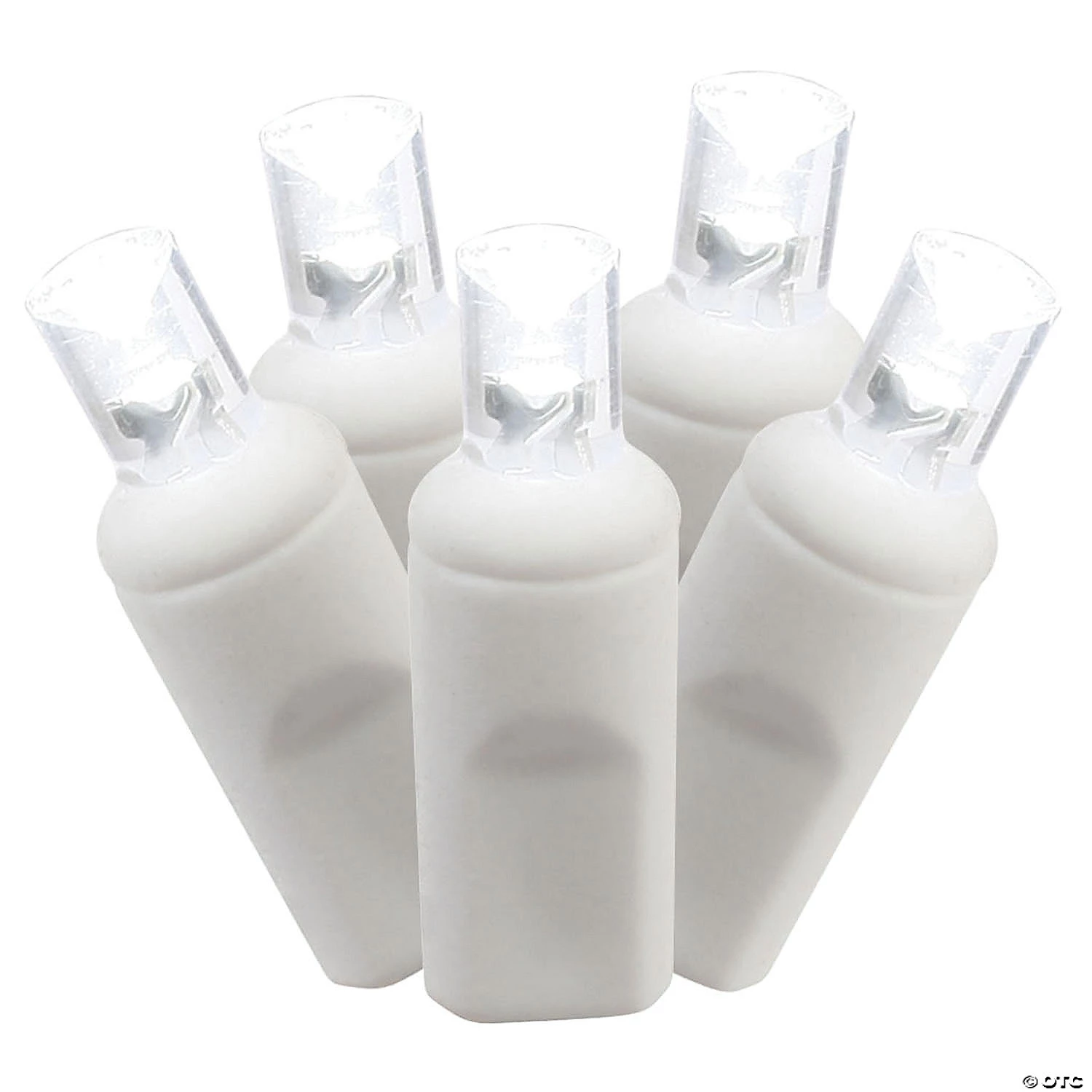 Vickerman 50 Lights LED Pure White with White Wire Wide Angle Christmas Light Set - 6" Spacing, 25' Long 3 Vickerman 50 Lights LED Pure White with White Wire Wide Angle Christmas Light Set - 6" Spacing, 25' Long