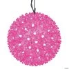 Vickerman 6" Pink LED Starlight Sphere Lighted Hanging Decor -Party Decorations Sales Shop vickerman 6 pink led starlight sphere lighted hanging decor13972254