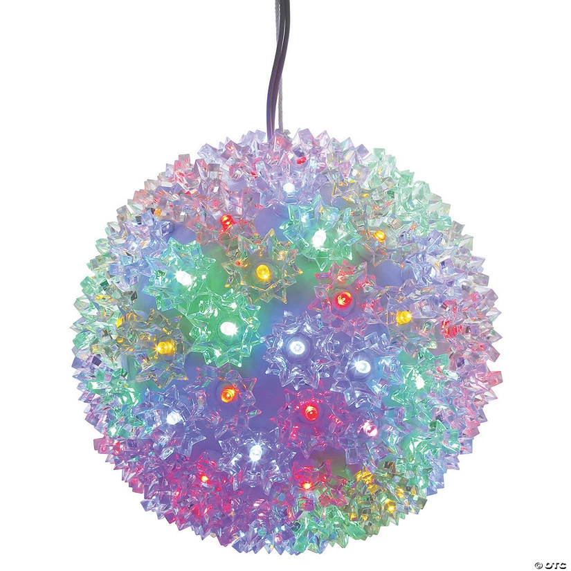 Vickerman 7.5" Multi-color LED Starlight Sphere Lighted Hanging Decor 3 Vickerman 7.5" Multi-color LED Starlight Sphere Lighted Hanging Decor
