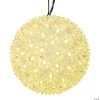 Vickerman 7.5" White Twinkle LED Starlight Sphere Lighted Hanging Decor -Party Decorations Sales Shop vickerman 7 5 white twinkle led starlight sphere lighted hanging decor13972256