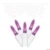 Vickerman 70 Lights LED Purple withWhite Wire Twinkle Icicle - 9' Long Christmas Light Set -Party Decorations Sales Shop vickerman 70 lights led purple withwhite wire twinkle icicle 9 long christmas light set13989736