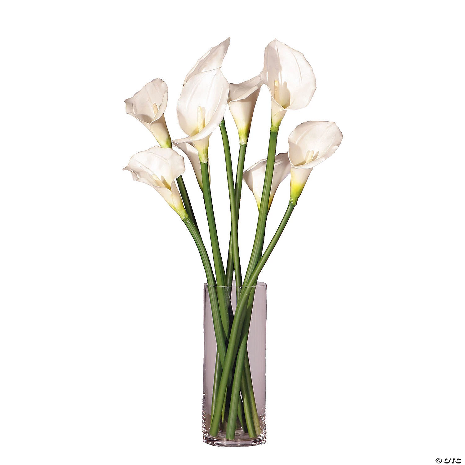 Vickerman Artificial 24" White Calla Lilys 3 Vickerman Artificial 24" White Calla Lilys