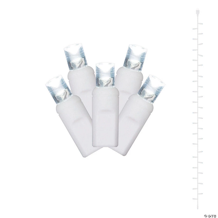 Vickerman Pure White LED Curtain Light 25 ft 3 Vickerman Pure White LED Curtain Light 25 ft