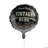 Vintage Dude Birthday 18" Mylar Balloon -Party Decorations Sales Shop vintage dude birthday 18 mylar balloon13774731