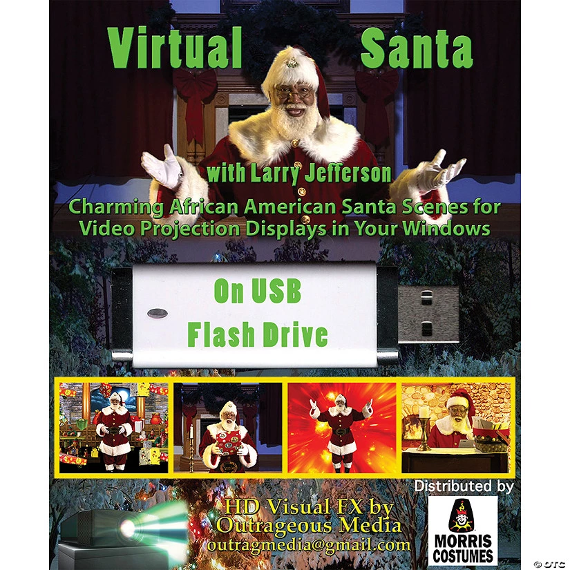 Virtual Santa Digital Decor 3 Virtual Santa Digital Decor