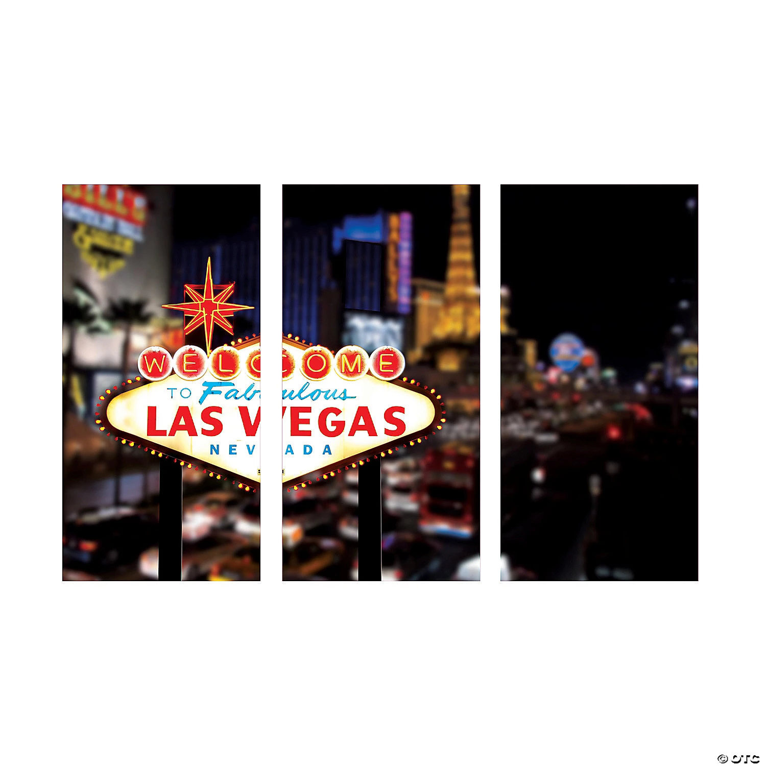 Viva Las Vegas Backdrop - 3 Pc. 4 Viva Las Vegas Backdrop - 3 Pc. - Image 2