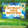 Water Wars Yard Sign -Party Decorations Sales Shop water wars yard sign14104688