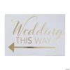 Wedding Directional Sign 1 Wedding Directional Sign -Party Decorations Sales Shop wedding directional sign14106239