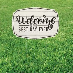 Wedding Welcome Yard Sign