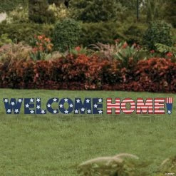 Welcome Home Yard Sign