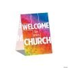 Welcome to Our Church A-Frame Sign 1 Welcome to Our Church A-Frame Sign -Party Decorations Sales Shop welcome to our church a frame sign13968205