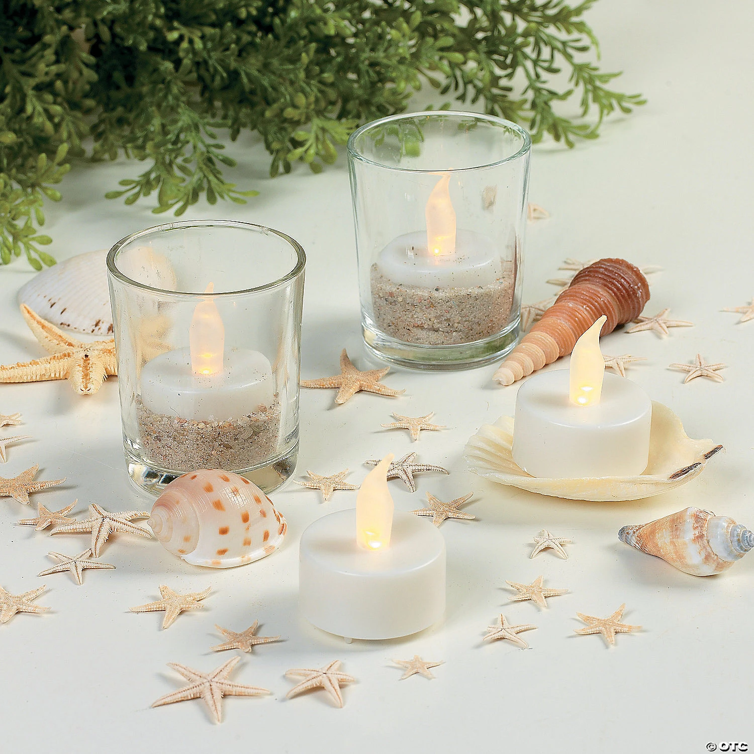 Battery-Operated Tea Light Candles - 12 Pc. 4 Battery-Operated Tea Light Candles - 12 Pc. - Image 2