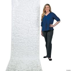 Floral Sheeting -Party Decorations Sales Shop white floral sheeting backdrop13754281 a01