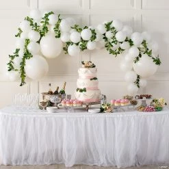 White Latex Balloon 50-Ft. Garland Kit - 210 Pc. 7 White Latex Balloon 50-Ft. Garland Kit - 210 Pc. -Party Decorations Sales Shop white latex balloon 50 ft garland kit 210 pc 13911243 a02