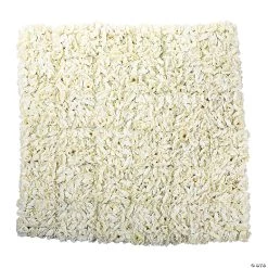 White Peony Wall Decorating Kit - 36 Pc.